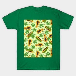 Papaya Pattern T-Shirt